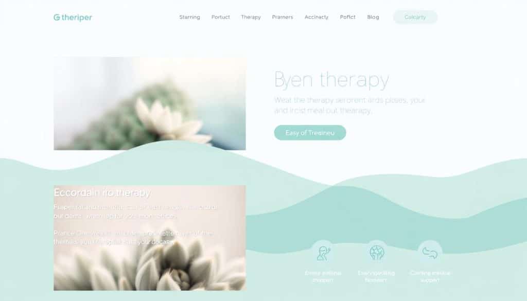 engaging therapy website content